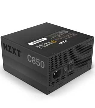 NZXT C850 850 Watt 80 Plus Gold Power Supply (Pre-owned)