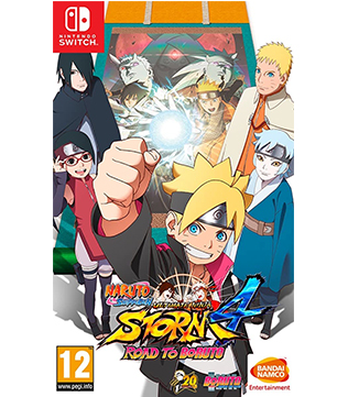 Naruto Shippuden Ultimate Ninja Storm 4 Road to Boruto Nintendo Switch (Pre-owned) (without Original Box and Cover)