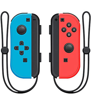 Nintendo Joy Con (L/R) - Neon Blue,Neon Red Nintendo Switch (Pre-owned)