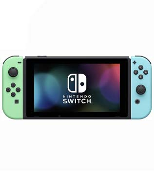 Nintendo Switch Console 32GB Animal Crossing Edition, Version 2 (Pre-owned)