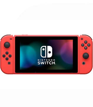 Nintendo Switch Console 32GB Mario Red & Blue Edition, Version 2 (Pre-owned)