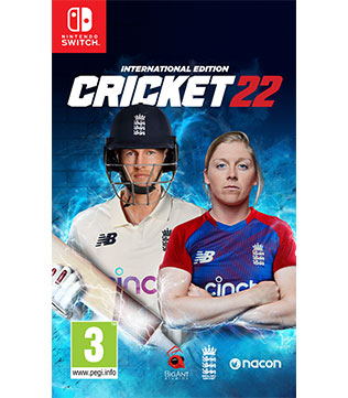 Cricket 22 International Edition Nintendo Switch (Pre-owned) (without Original Box and Cover)