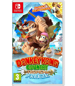 Donkey Kong Country Tropical Freeze Nintendo Switch (Pre-owned) (without Original Box and Cover)