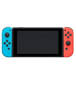 Nintendo Switch Handheld 32GB Neon Red and Blue Joy Con (Scratches, Pre-owned)