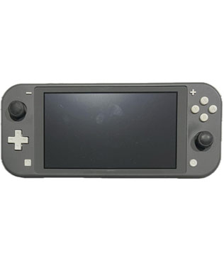 Nintendo Switch Lite Gray with Black Joy Cap (Pre-owned)