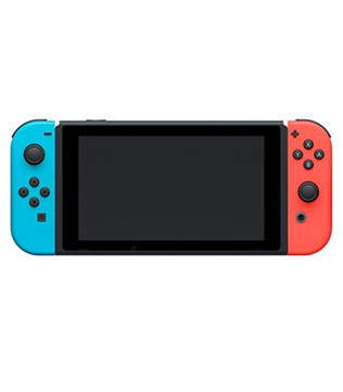 Nintendo Switch Console 32GB Neon Red and Blue Joy Con (Scratches) (Pre-owned)