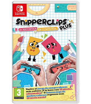 Snipperclips Plus Nintendo Switch (Pre-owned) (without Original Box and Cover)