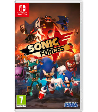 Sonic Forces Nintendo Switch (Pre-owned) (without Original Box and Cover)
