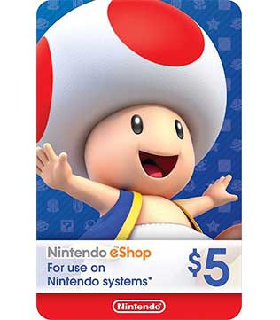 Nintendo eShop Gift Card $5 (US) (Digital)