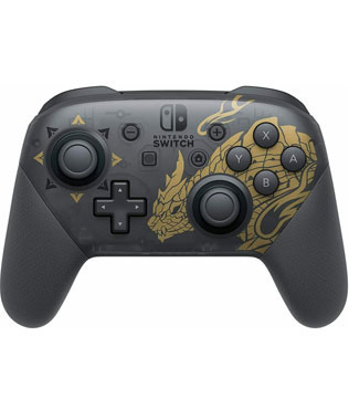 Nintendo switch Pro Controller Monster Hunter Rise Edition (Pre-owned)