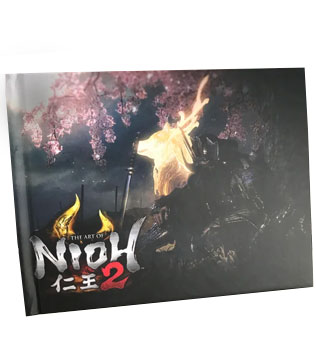 Nioh 2 Hard Cover Art Book (No Game Included) (Pre-owned)