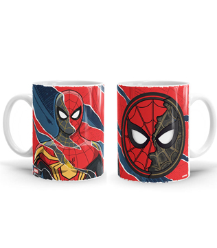Official Marvel Spider-Man Suits Art Mug