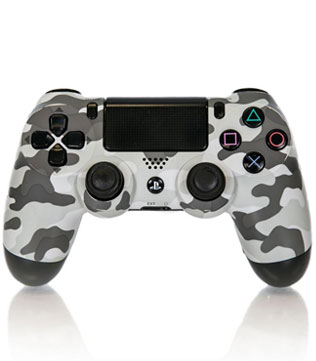 Official Sony Dualshock 4 Grey Camouflage Wireless Controller PS4 (Pre-owned)