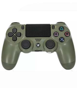 Official Sony Dualshock 4 Olive Green V2 Wireless Controller PS4 (Pre-owned)