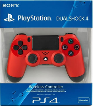 Official Sony Dualshock 4 Red Controller PS4