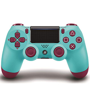 Official Sony Dualshock 4 V2 Wireless Controller PS4 Berry Blue PS4 (Pre-owned)