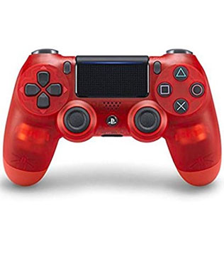 Official Sony Dualshock 4 V2 Wireless Controller Red Crystal PS4 (Pre-owned)