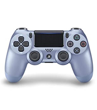 Official Sony Dualshock 4 V2 Wireless Controller Titanium Blue PS4 (Pre-owned)