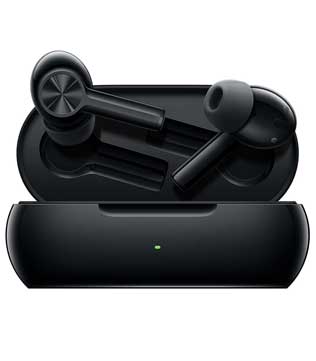 OnePlus Buds Z2 Bluetooth Earbuds with mic (Obsidian Black) (Pre-owned)