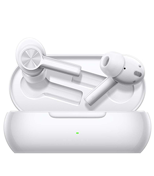 OnePlus Buds Z2 Bluetooth Earbuds with mic (Pearl White) (Pre-owned)