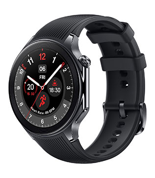 OnePlus Watch 2 46mm (OPWWE231) (Black Steel) Smart Watch (Pre-owned)