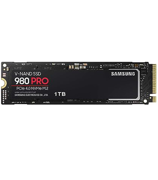 Samsung 980 PRO 1TB M.2 NVMe (MZ-V8P1T0) Internal Solid State Drive (Pre-owned)