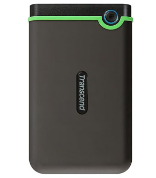 Transcend StoreJet 1TB USB 3.1 Gen 1 (TS1TSJ25M3S) Portable Hard Disk Drive (Pre-owned)