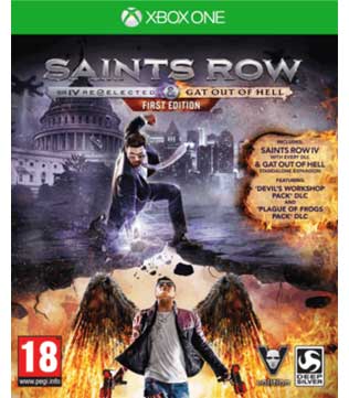 Saints Row IV Re Elected & Gat out of Hell Xbox One (Pre-owned)