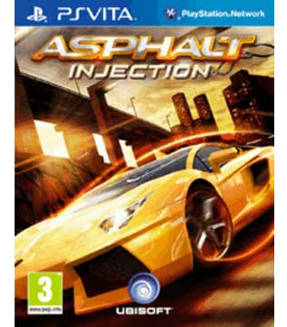 Asphalt Injection PS Vita (Pre-owned) (without Original Box and Cover)