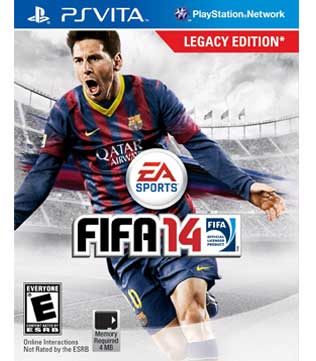 FIFA 14 Legacy Edition PS Vita (Pre-owned) (without Original Box and Cover)