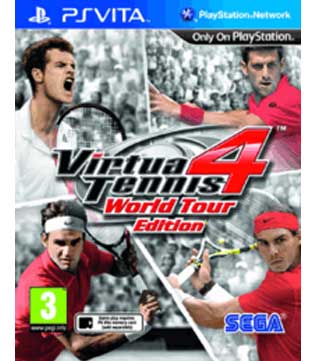 Virtua Tennis 4 World Tour Edition PS Vita (Pre-owned) (without Original Box and Cover)
