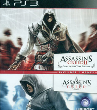 Assassins Creed II Game of the Year Edition & Assassins Creed PS3 (Pre-owned)