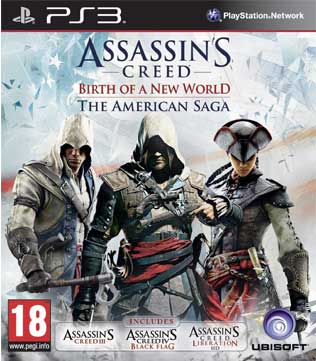 Assassins Creed The American Saga PS3 (Pre-owned)