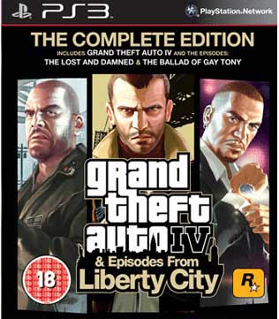 Grand Theft Auto IV & Episodes From Liberty City PS3 (Pre-owned)