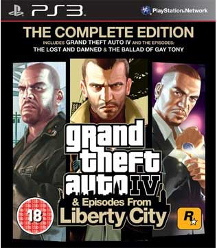 Grand Theft Auto IV & Episodes from Liberty City PS3 (Pre-owned)