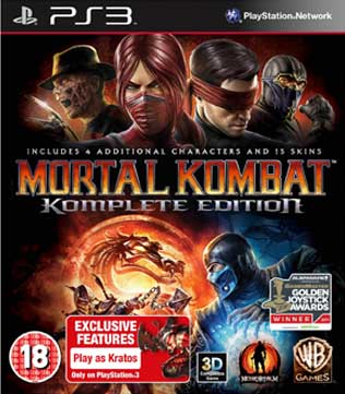 Mortal Kombat Komplete Edition PS3 (Pre-owned)