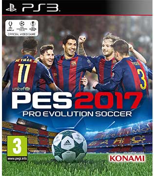 Pro Evolution Soccer 2017 PS3 (PES Pre-owned)
