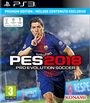 Pro Evolution Soccer 2018 PS3 (Pre-owned)