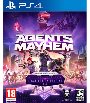 Agents Of Mayhem PS4 (Pre-owned)