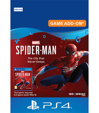 Marvel Spider Man The City that Never Sleeps PS4 (Indian Account) (Digital)