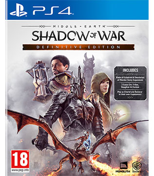 Middle Earth Shadow of War Definitive Edition PS4 (Pre-owned)