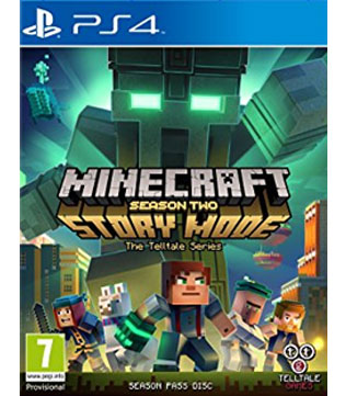 Minecraft Story Mode Season 2 Pass Disc PS4 (Pre-owned)