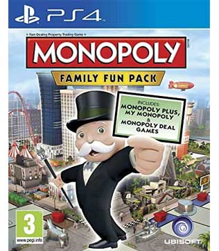 Monopoly Family Fun Pack PS4 (Pre-owned)