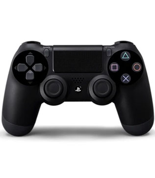 Official Sony Dualshock 4 Black Wireless Controller PS4 (Pre-owned)