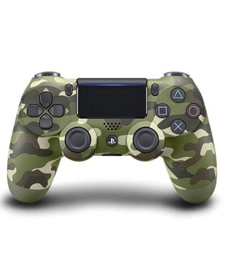 Official Sony Dualshock 4 Green Camouflage V2 Wireless Controller PS4
