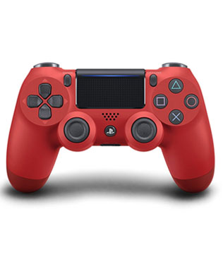 Official Sony Dualshock 4 V2 Wireless Controller PS4 Magma Red (Pre-owned)