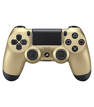 Official Sony Dualshock 4 Wireless Controller PS4 Gold (Pre-owned)