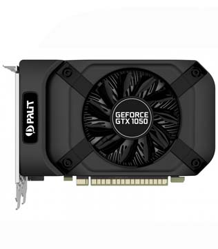 Palit Geforce GTX 1050 2GB GDDR5 (NE5105001841-1070F) Graphics Card (Pre-owned)