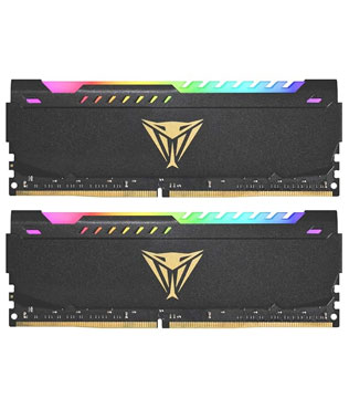 Patriot Memory Viper Steel RGB 32GB (2 x 16GB) DDR4 3600MHz (PVSR432G360C0K) Desktop RAM (Pre-owned)