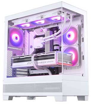 Gaming Desktop PC (Pre-owned) Mid Tower With AMD Ryzen 7 5800X3D, 32GB DDR4 RAM, RTX 4070 GPU 12GB, 1TB SSD